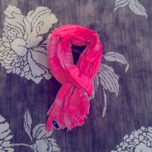 Pink GAP scarf